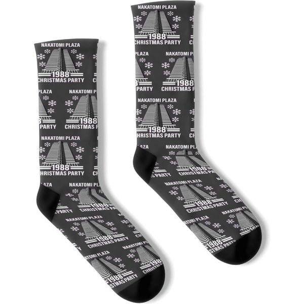 Die Hard Christmas Party Socks