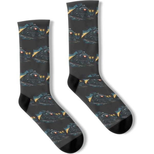 Steam Engine Train Steam Train Locomotive Vintage Train 1 Socks