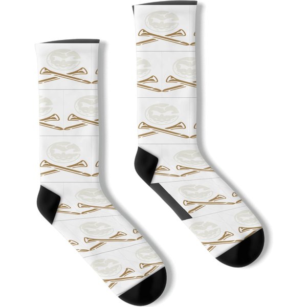 Crushers Liv-gc Golf 59 Merch Fitted V-neck Socks