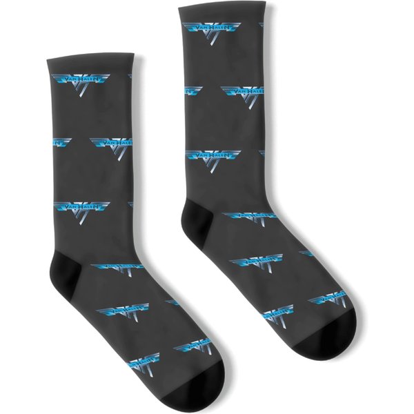 Van Stickers Halen - Van T-Shirst Halen Classic Blue Socks-image