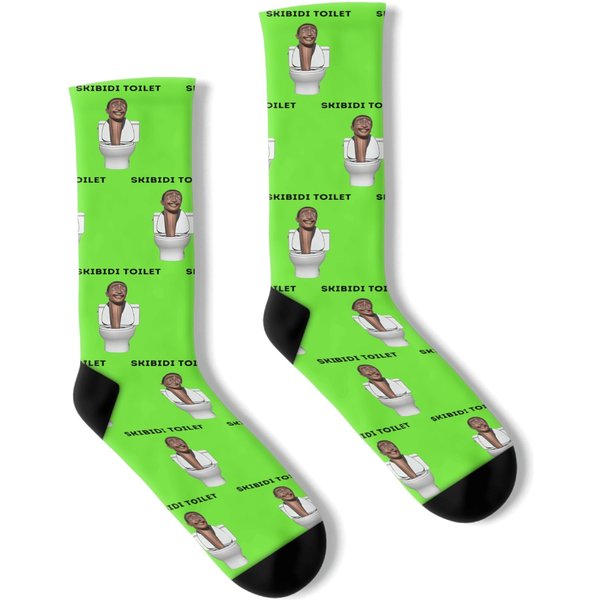 Skibidi Toilet Socks-image