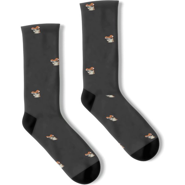 Embroidered Hamtaro - Hamtaro - Socks-image