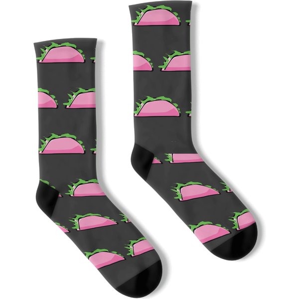 Pink Taco Socks