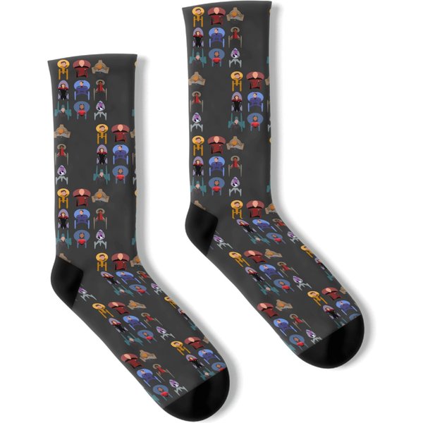Trek Ships & Captains 2021 Socks-image