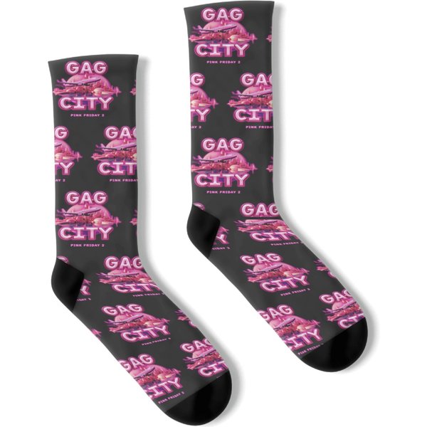 Nicki Minaj Gag City Socks Pink Friday 2 Socks