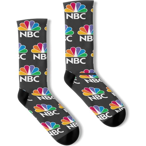 Nbc Logo - White Socks