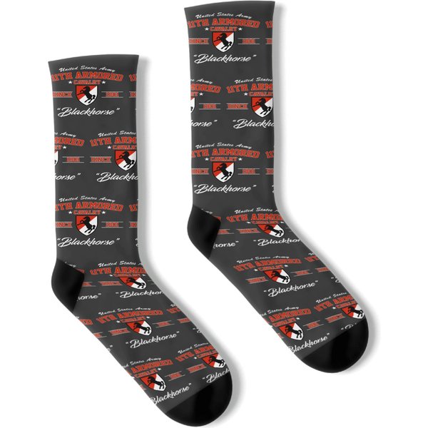 11Th Armored Cavalry Regiment 11Th Acr Socks-image