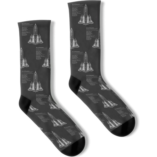 Sr71 Blackbird - Sr71 Sr 71 - Socks-image