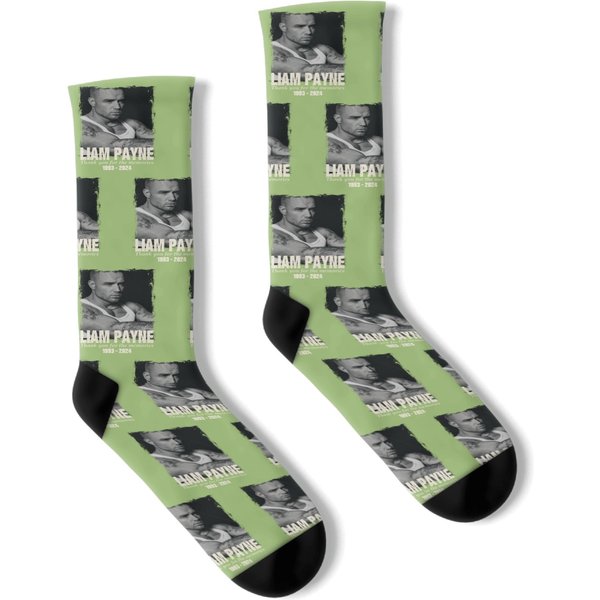 Thanks For Memories Liam Payne Socks, Rip Liam Payne Memorial 2024 Socks-image