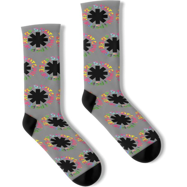 Red Hot Chili Peppers Logo Socks-image