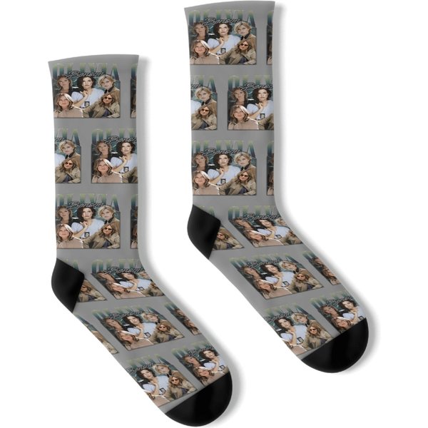Limited Olivia Benson Vintage Socks, Gift For Women-image