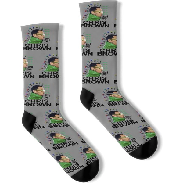 Chris Brown "11:11" Tour Socks