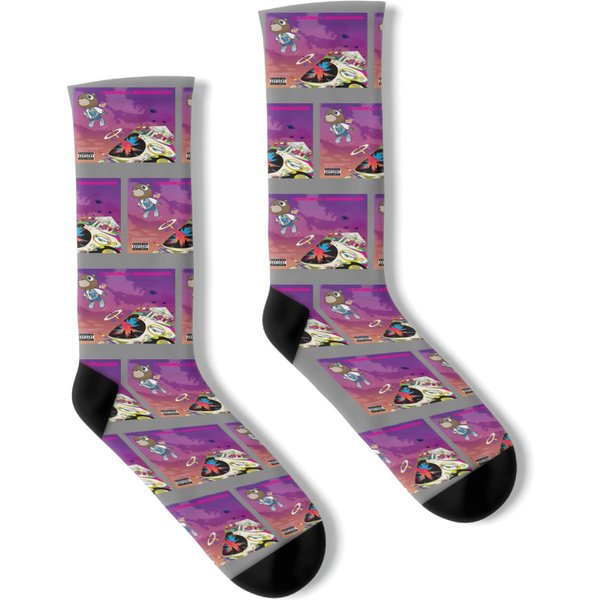 Graduation Kanye Album Socks-image