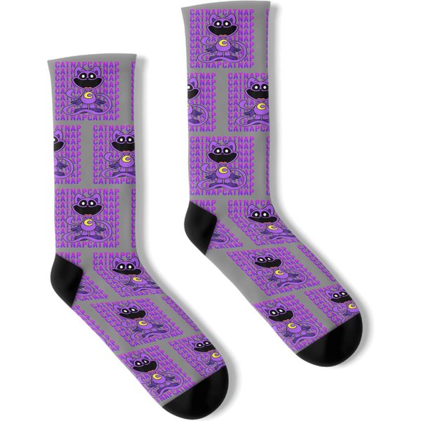 Catnap Socks, Poppy Playtime Catnap Socks For Kids