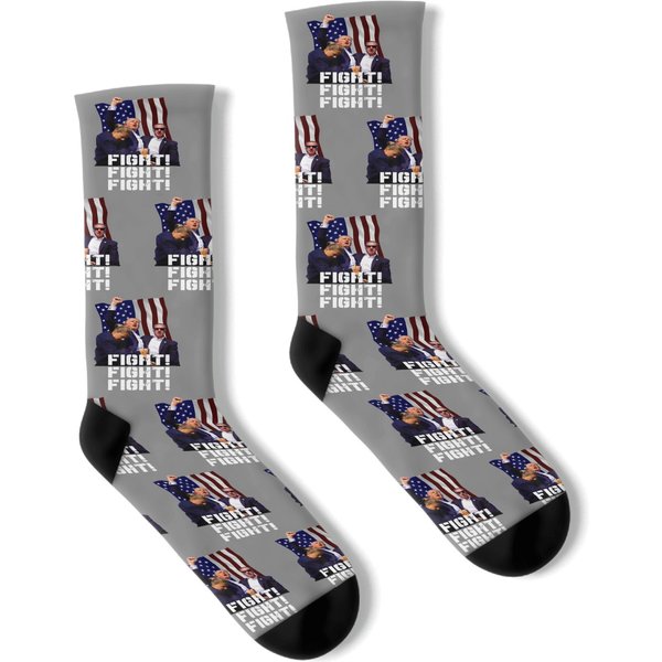 Fight Fight Fight Socks - Comfortable Statement Pieces