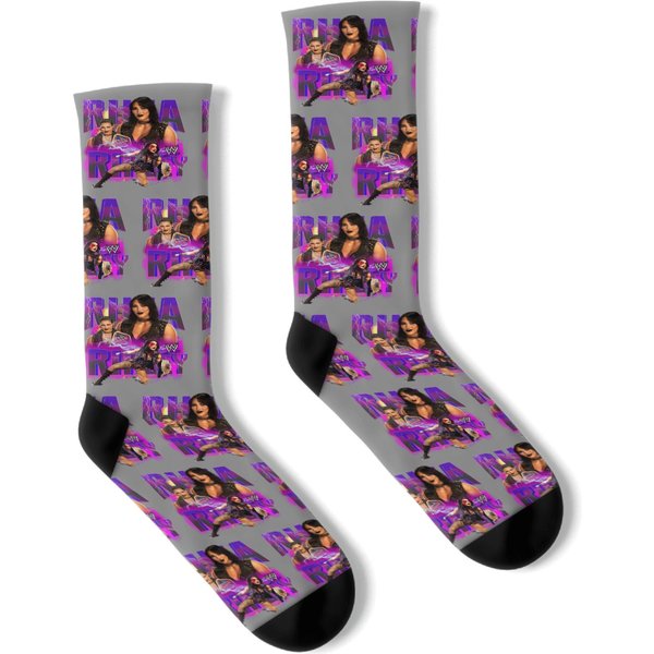 Rhea Ripley Vintage Socks, Vintage Wrestling Socks, Rhea Ripley-image