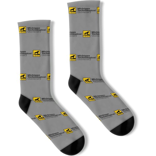 Michigan Technological University (Michigan Tech, Mtu, Or Simply Tech) Socks-image