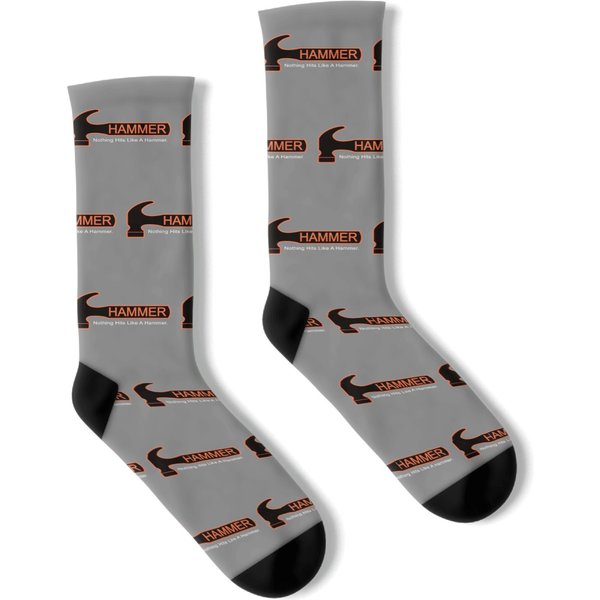 Hammer Bowling Men's Black Socks-image
