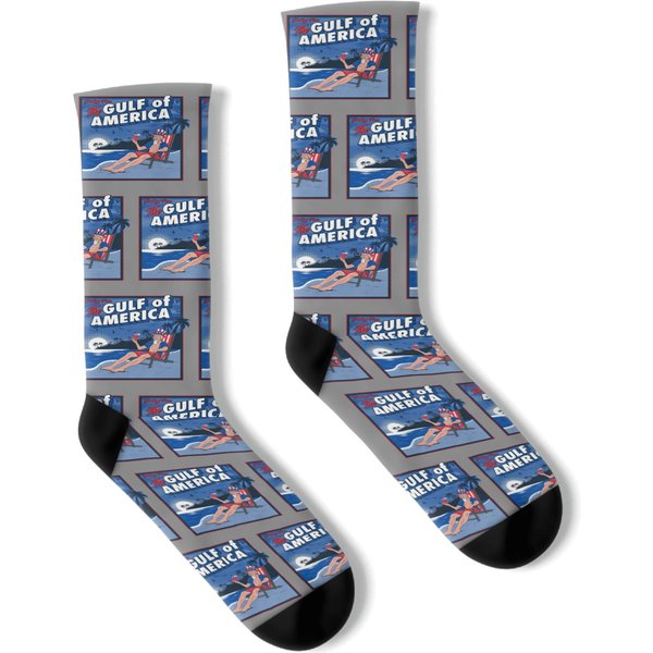 Gulf Of America Socks, Gulf Beach Of America Socks-image