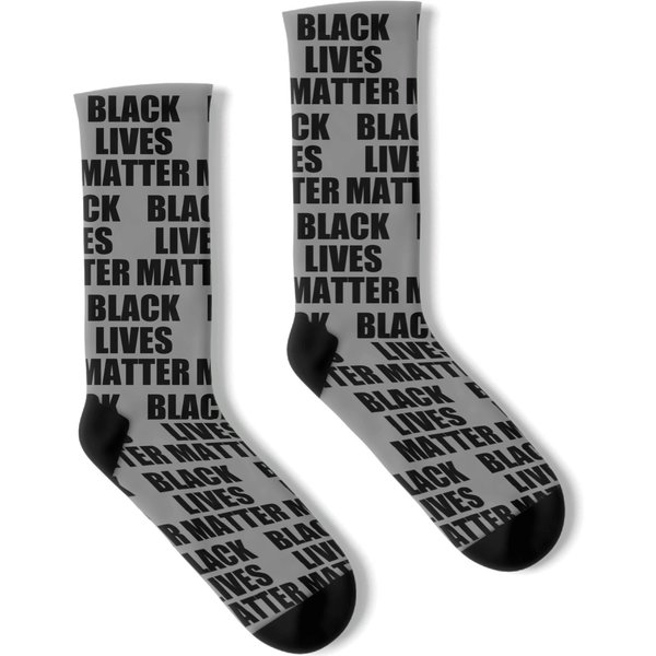 Black Lives Matter - Stop Racism - Usa - Blm Socks-image