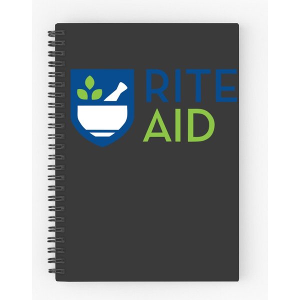 Rite Aid-logo Spiral Notebooks Ruled Line