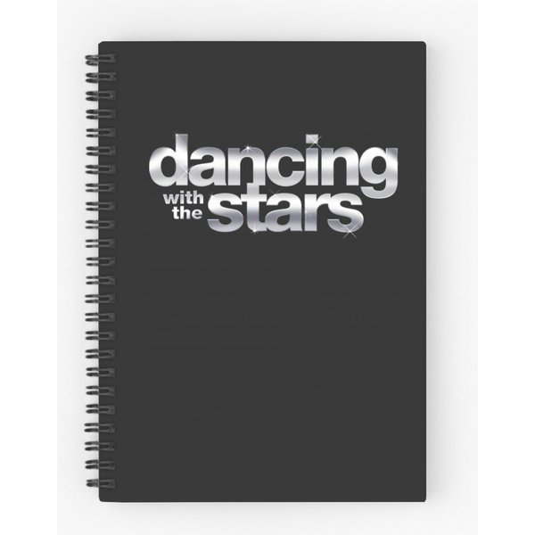 Dancing With The Stars Spiral Notebooks Ruled Line