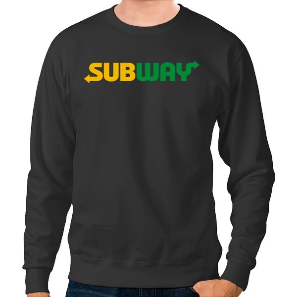 Subwayy Food Logo Restaurant Chain Sweatshirts-image