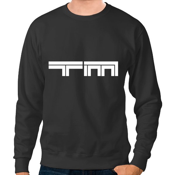 Trackmania Game Logo Minimal White Sweatshirts-image