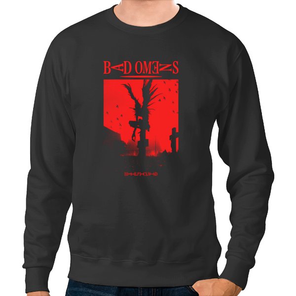 Bad-Omens Band Shinigami Blue Sweatshirts-image