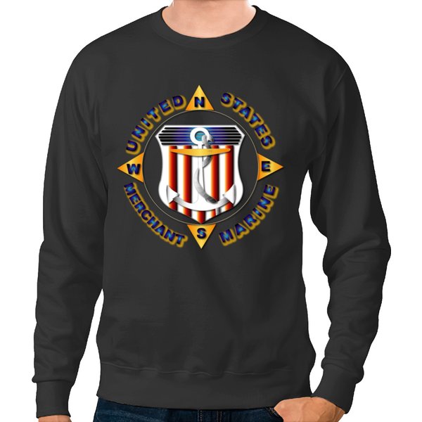 Emblem - Us Merchant Marine Sweatshirts-image