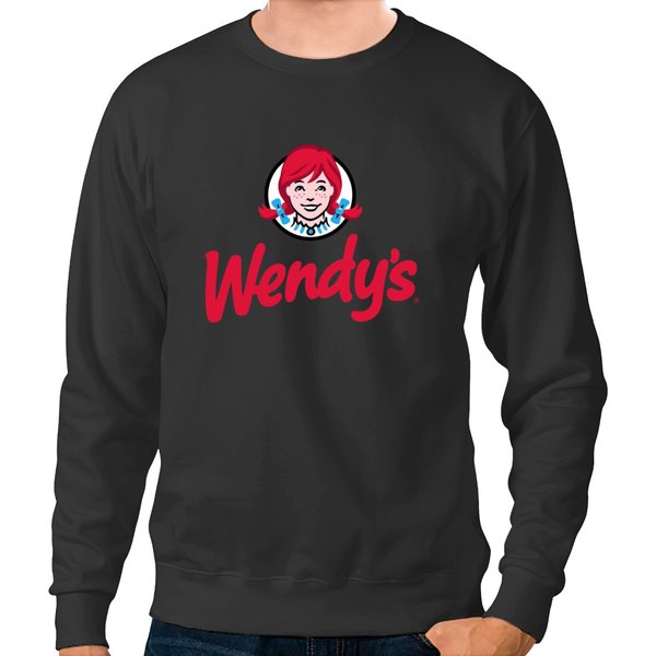 Wendys Fast Food Restaurant Logo Zip Sweatshirts-image