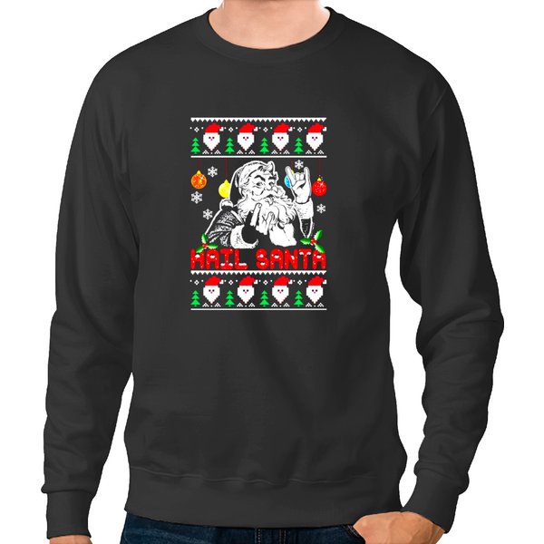 Hail Santa Sweatshirts-image