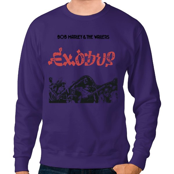 Bob Marley & The Wailers Exodus Reggae Music Sweatshirts-image