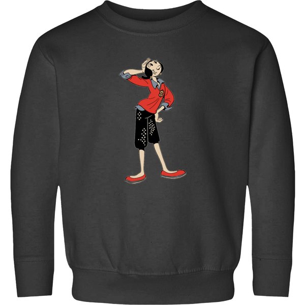Olive Oyl (Popeye) Sticker Sweatshirts-image