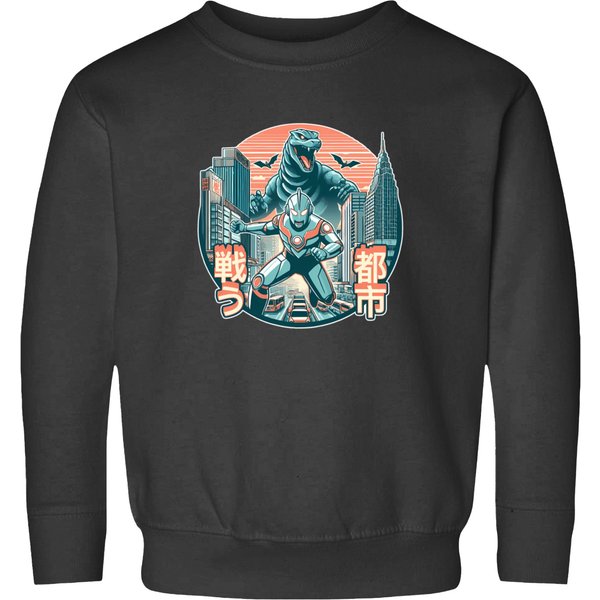 Ultraman Vs Godzillá - Warzone 6 Sweatshirts Sweatshirts-image