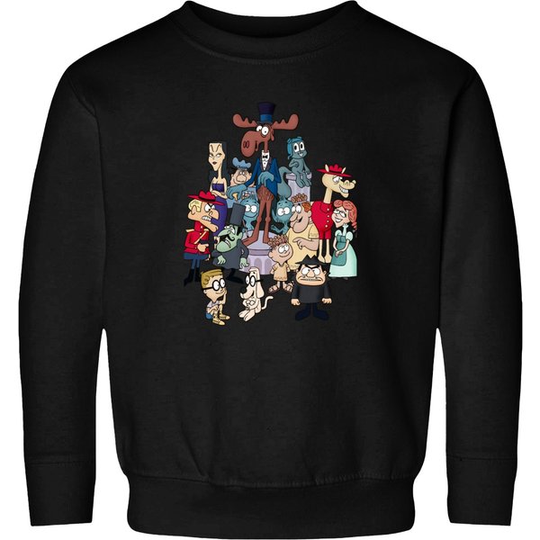 Tributes To Jay Ward Cartoons Rocky Bullwinkle And Friends Sweatshirts-image