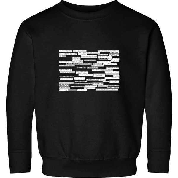 Team Starkid Quote Collage Sweatshirts-image