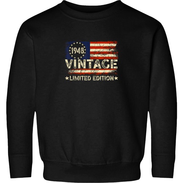 1948 Limited Edition 76 Year Old Gifts 76Th Bir Sweatshirts-image