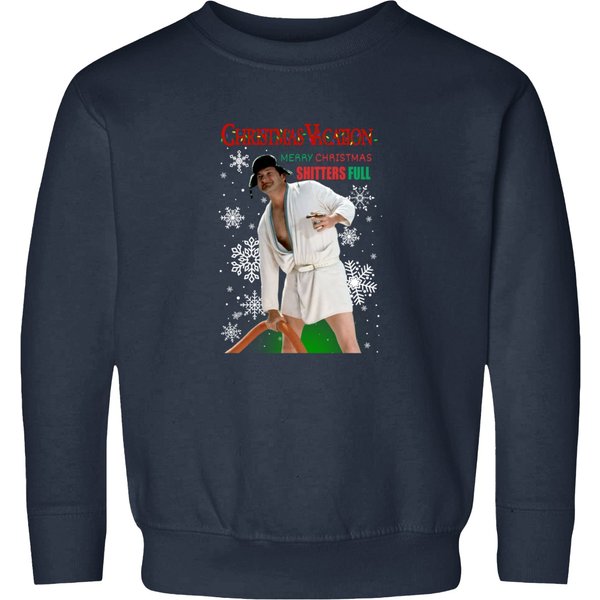 Christmas Vacation Sweatshirts - Cousin Eddie Shitters Full Design-image