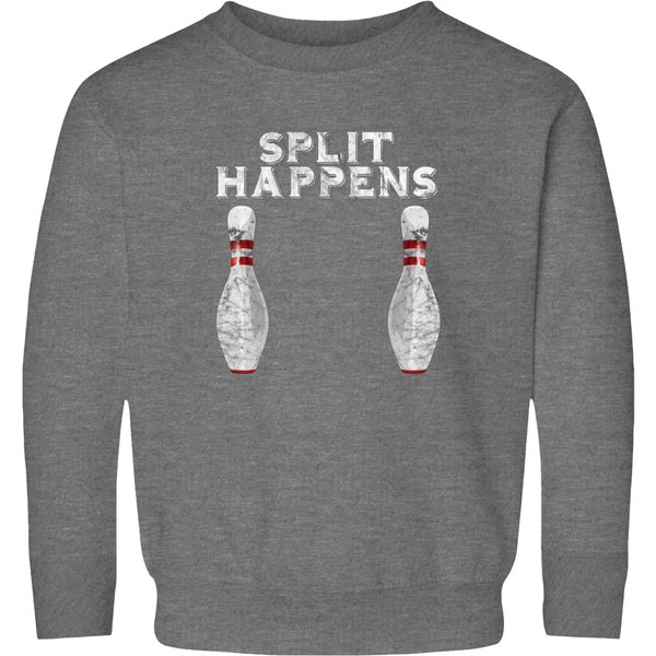 Split Happens T Funny Bowling Sweatshirts-image