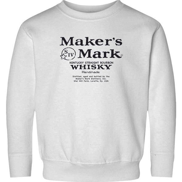 Maker's Mark- Bourbon Whisky Handmade-Logo Sweatshirts-image