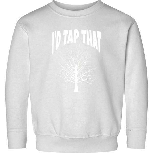 Maple Syrup I'd Tap That Sugaring Sap Vermont Ny M Sweatshirts-image