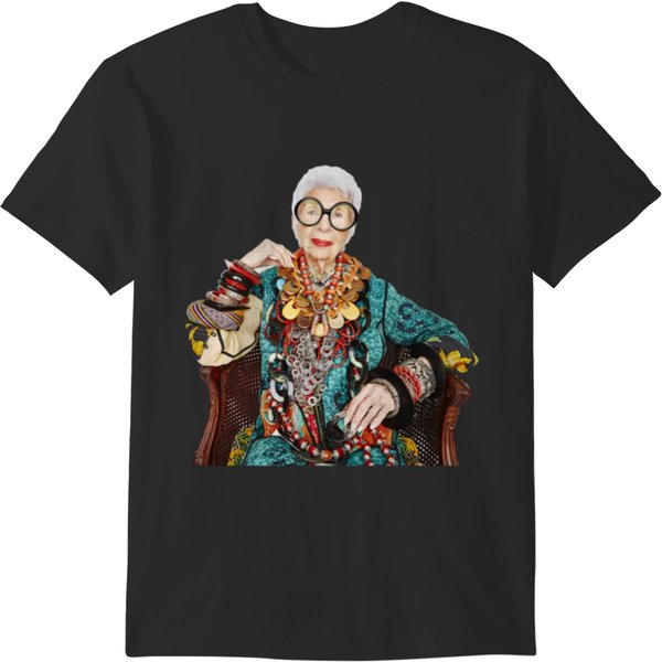 Iris Apfel Alter 100 Jahre Happy Womans Day T-Shirts-image