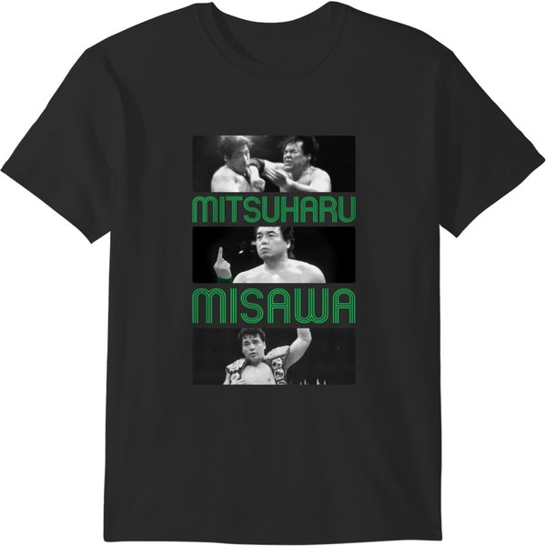 Mitsuharu Misawamitsuharu Misawa T-Shirts-image