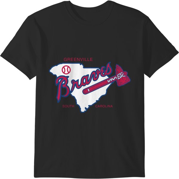 Greenville Bravees Baseball Team T-Shirts-image