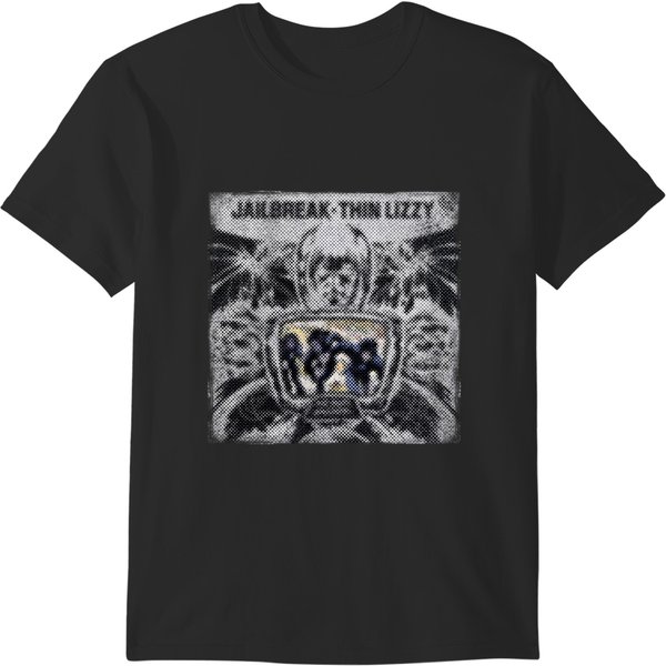 Thin Lizzy - Jailbreak (1976 Album Cover) T-Shirts-image