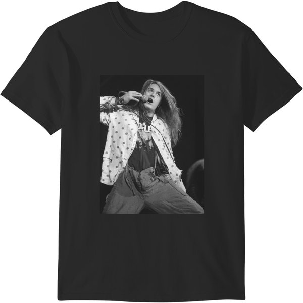 Mike Patton Faith No More Bw Photograph T-Shirts-image