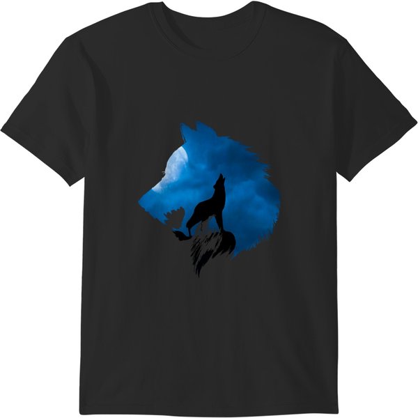 Howling Moon T-Shirts-image