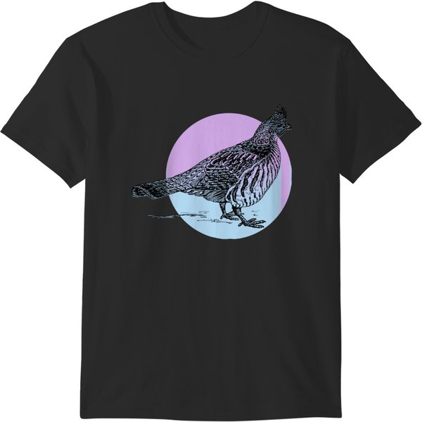 Bird Lover Ruffed Grouse Bird T-Shirts-image