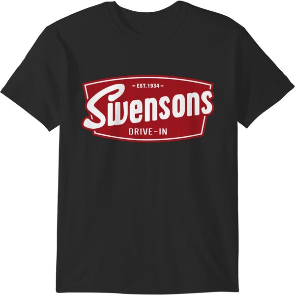 Swensons Drive-In Food Logo Chain Restaurant T-Shirts-image